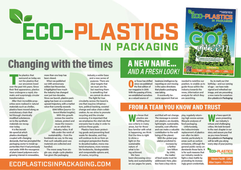 Eco Plastics in Packaging Magazine Packaging Day